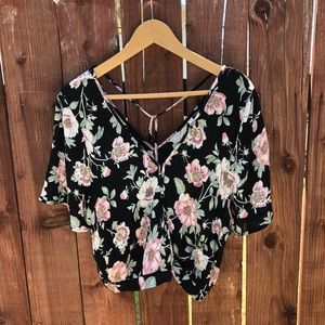 Flowy flower top 